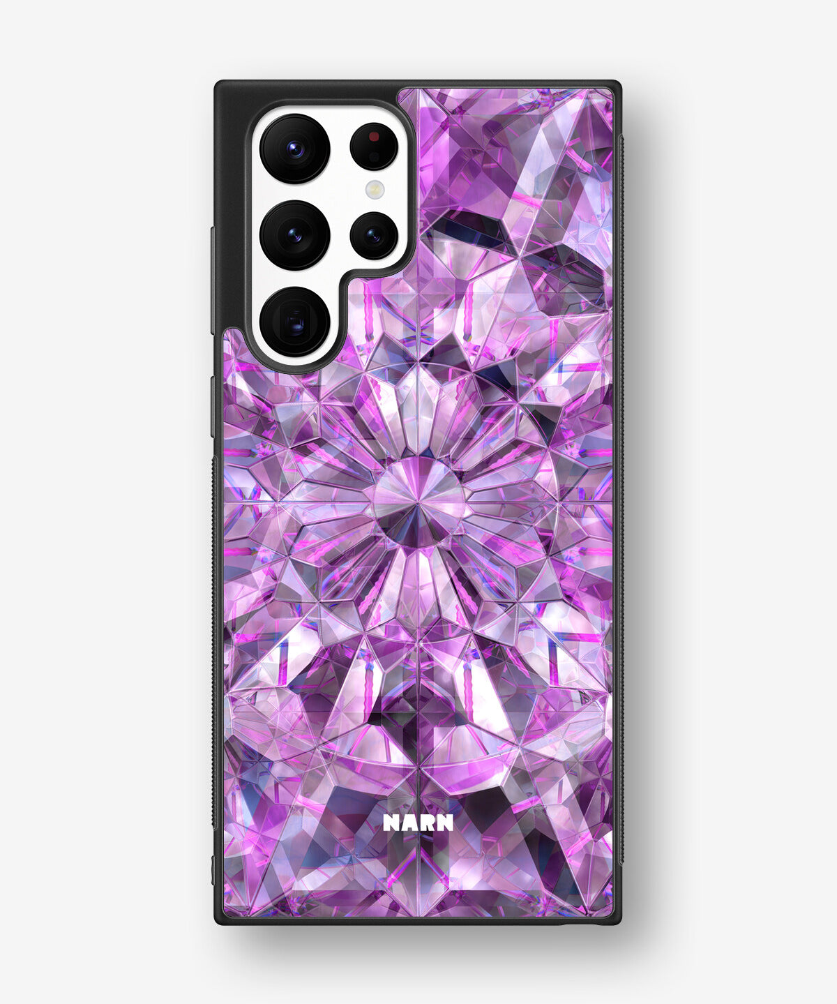 Samsung Galaxy S22 Ultra Hard Case – Lavender Crystals - View 1