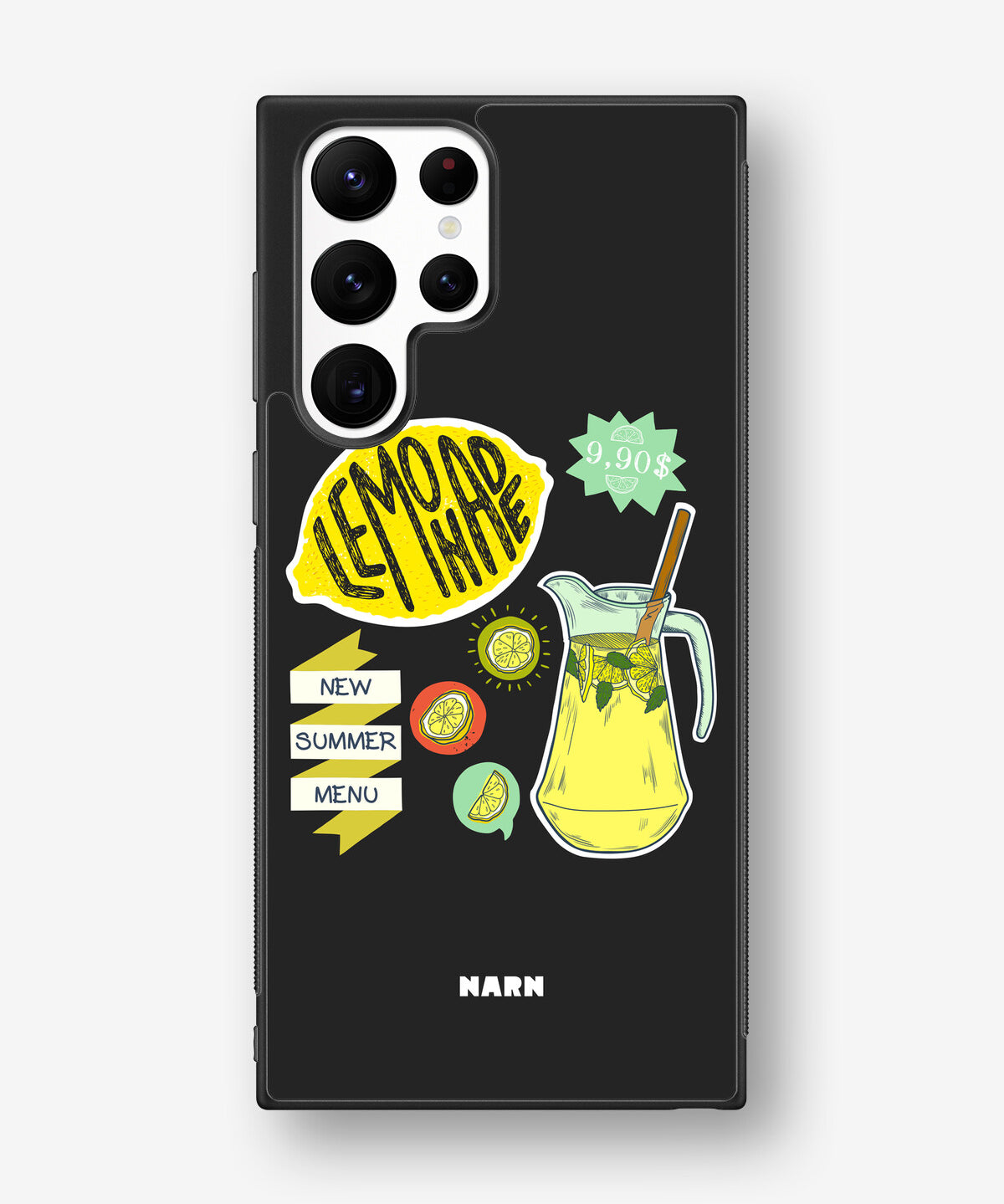 Samsung Galaxy S22 Ultra Hard Case – Lemon Summer - View 1