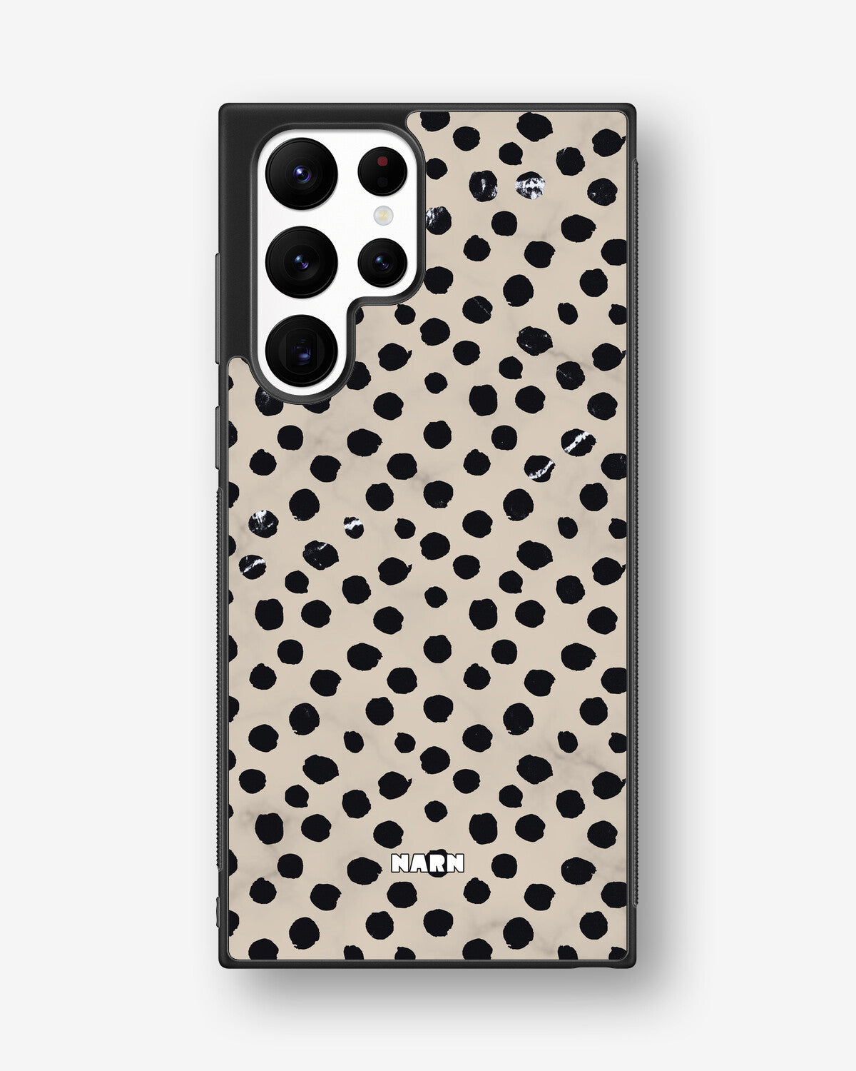 Samsung Galaxy S22 Ultra Hard Case – Marble Dots - View 1