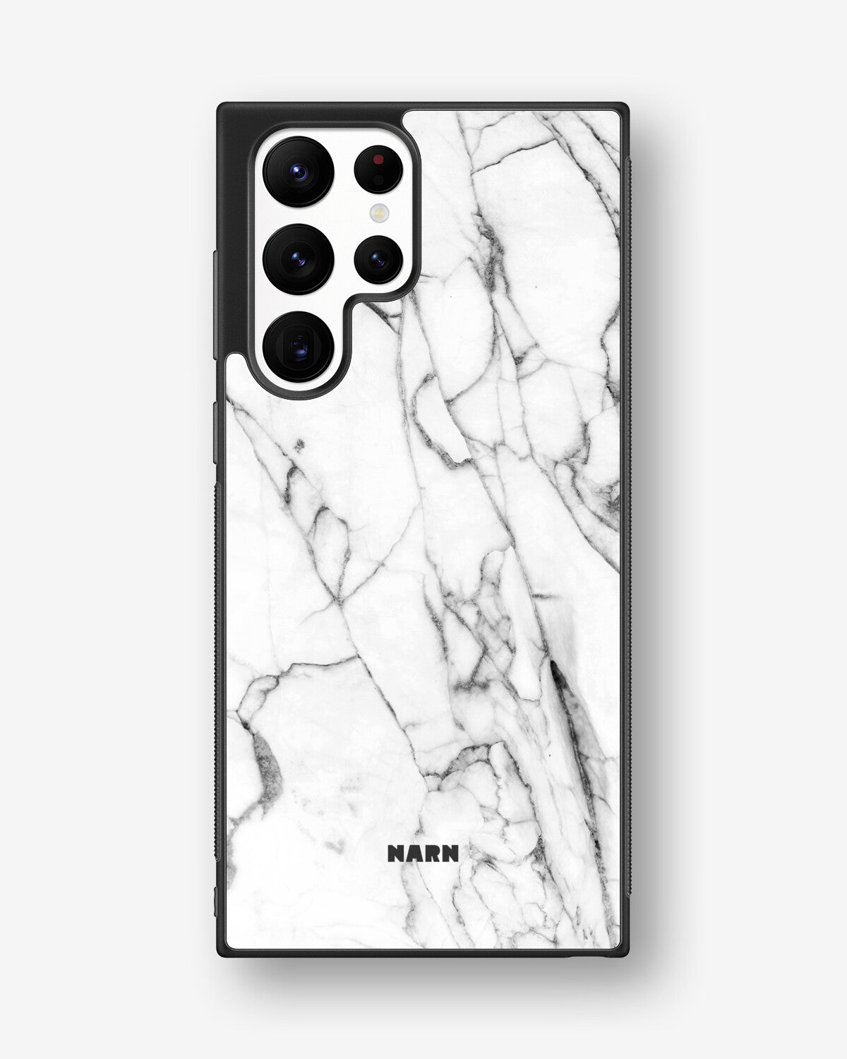 Samsung Galaxy S22 Ultra Hard Case – Milky Marble - View 1