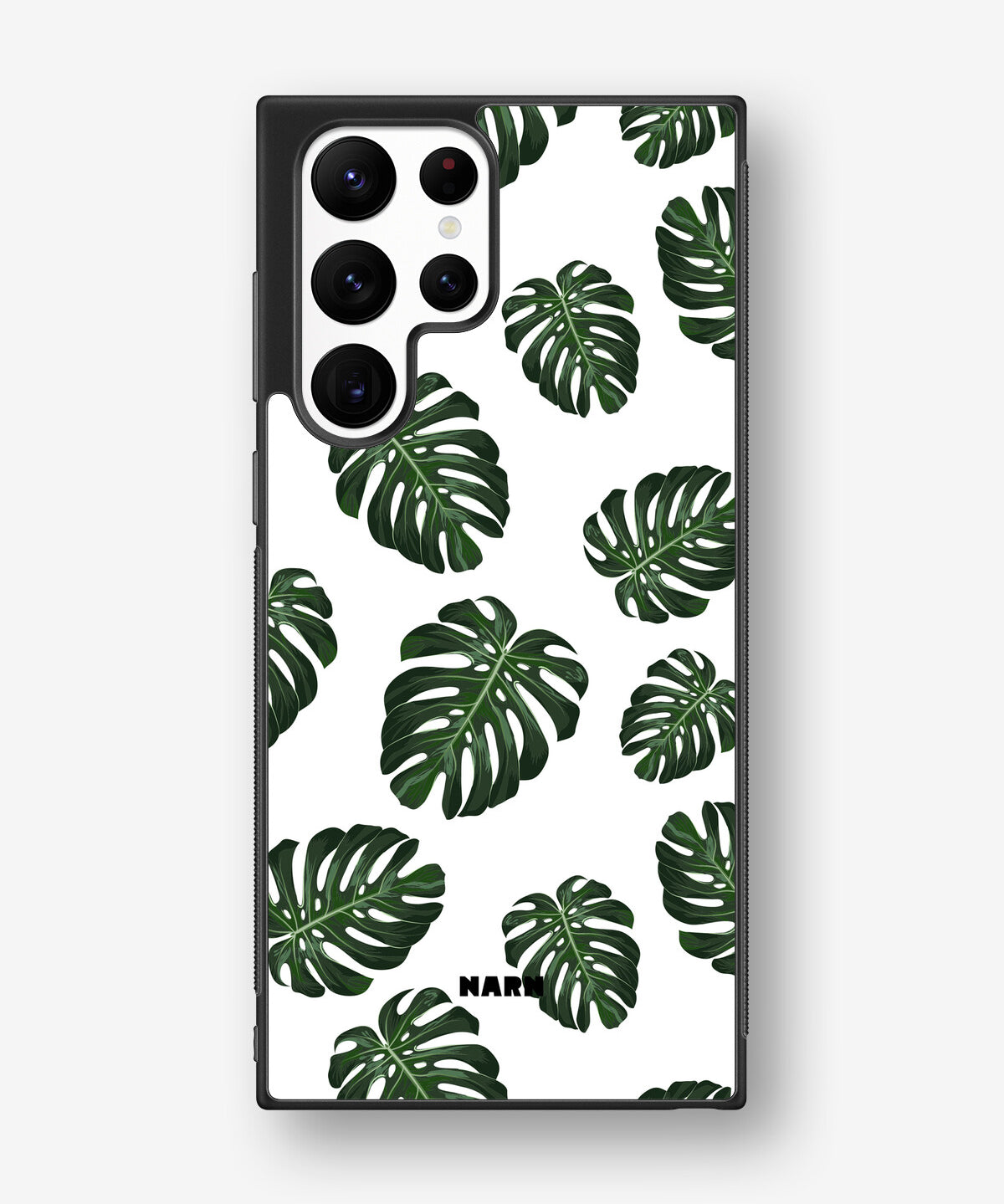 Samsung Galaxy S22 Ultra Hard Case – Monstera Pattern - View 1