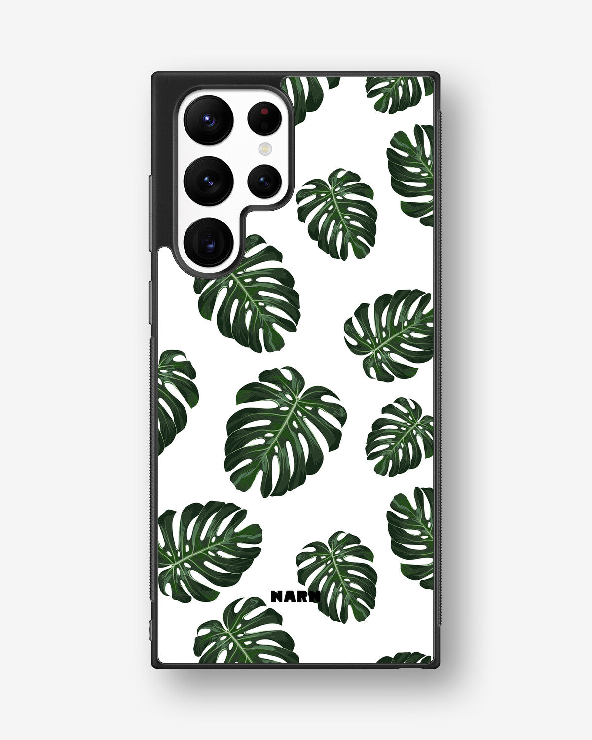 Samsung Galaxy S22 Ultra Hard Case – Monstera Pattern - View 1