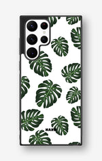 Samsung Galaxy S22 Ultra Hard Case – Monstera Pattern - View 1