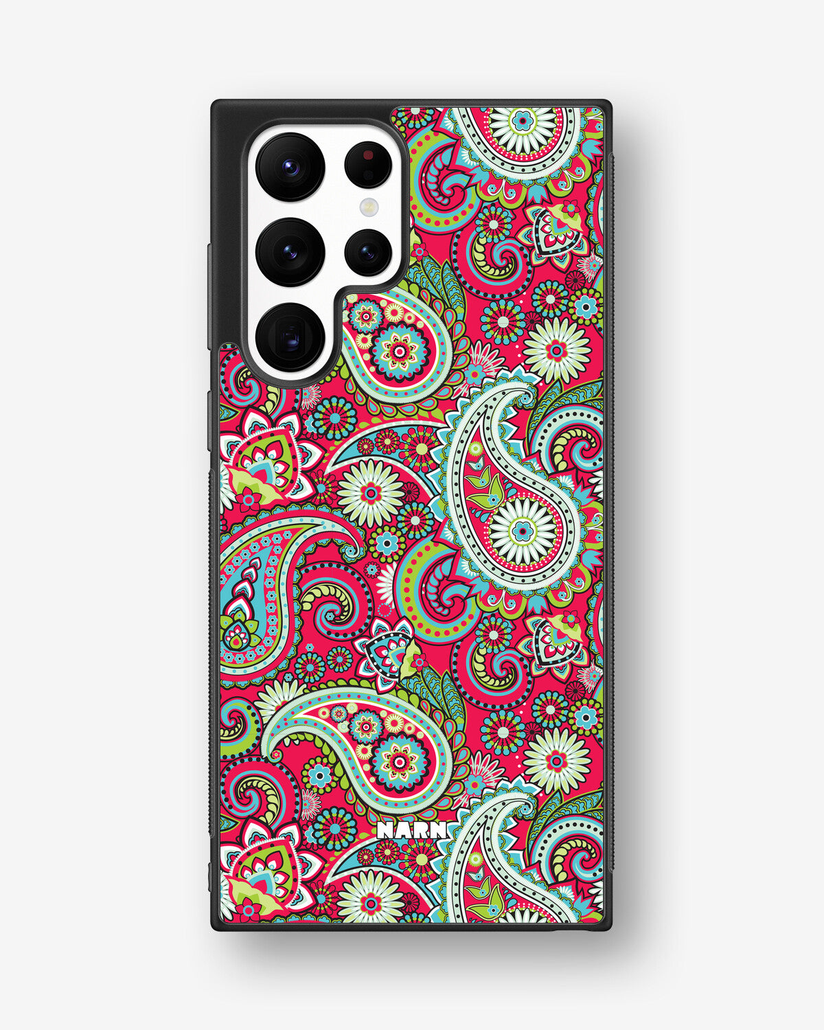 Samsung Galaxy S22 Ultra Hard Case – Paisley Paradise - View 1