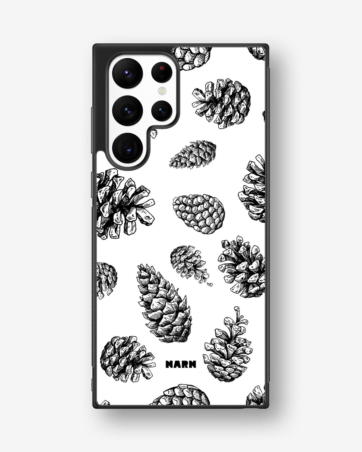 Samsung Galaxy S22 Ultra Hard Case – Pine Cones - View 1