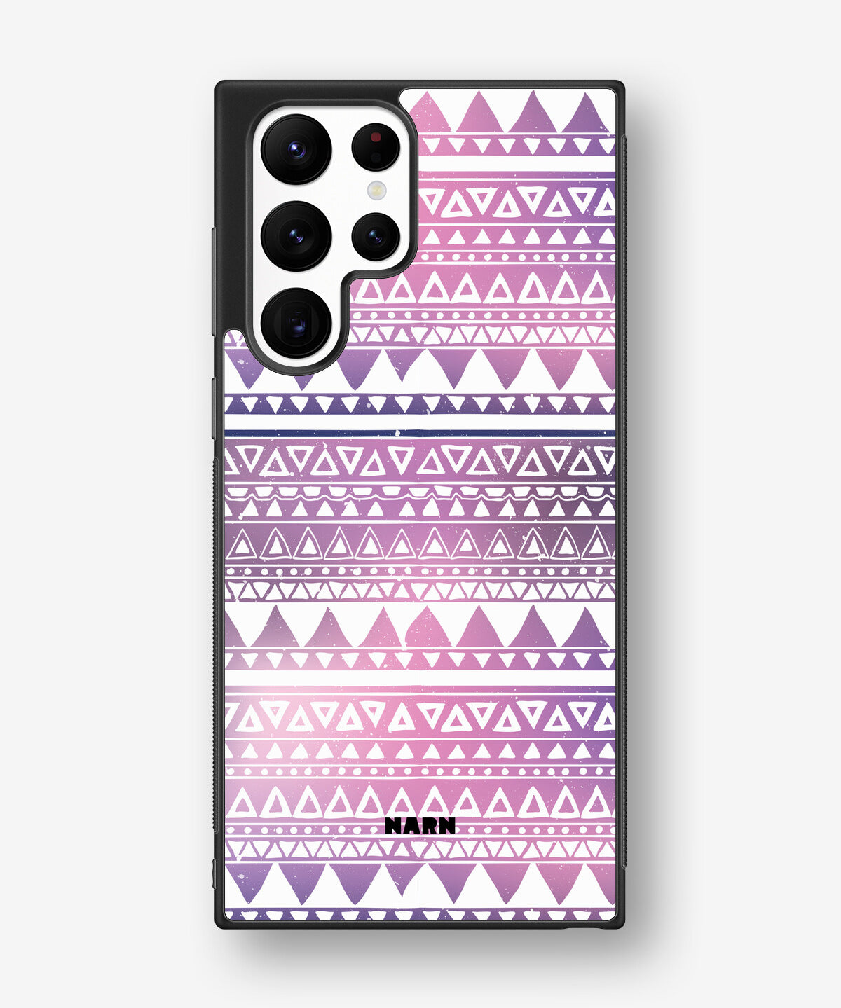 Samsung Galaxy S22 Ultra Hard Case – Purple Aztec - View 1