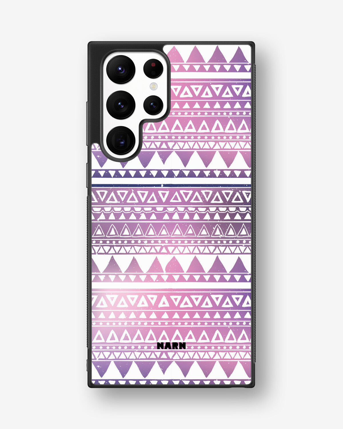 Samsung Galaxy S22 Ultra Hard Case – Purple Aztec - View 1