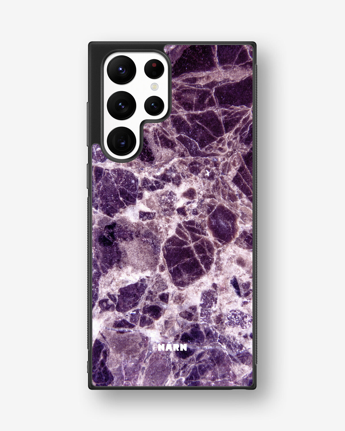 Samsung Galaxy S22 Ultra Hard Case – Purple Marble - View 1