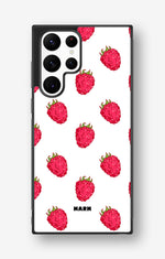 Samsung Galaxy S22 Ultra Hard Case – Raspberry Bliss - View 1