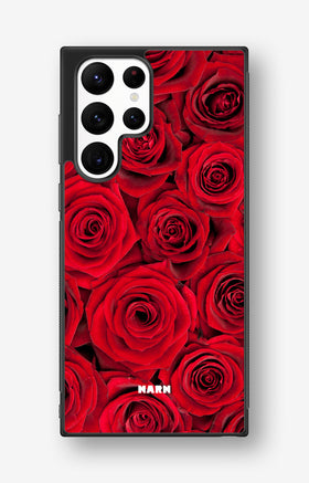 Samsung Galaxy S22 Ultra Hard Case – Red Roses - View 1