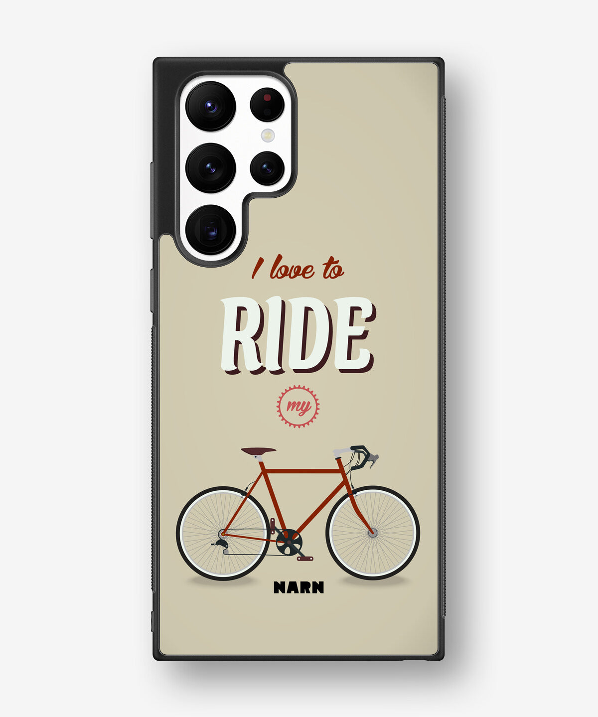 Samsung Galaxy S22 Ultra Hard Case – Ride My Bicycle - View 1