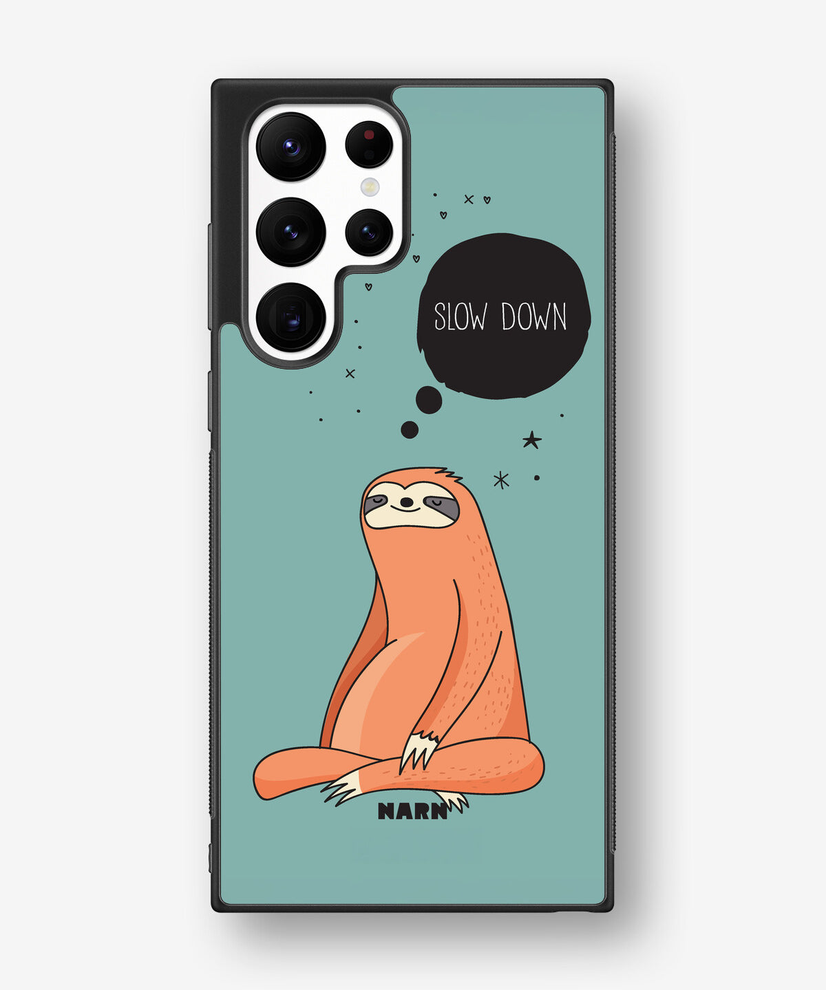 Samsung Galaxy S22 Ultra Hard Case – Slow Down Sloth - View 1