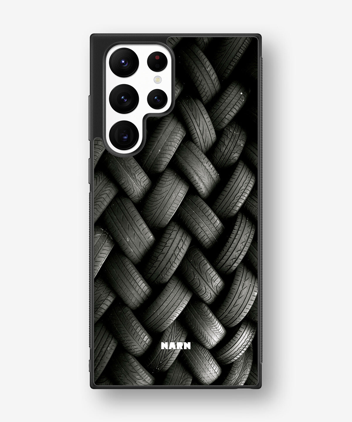 Samsung Galaxy S22 Ultra Hard Case – Tires Wall - View 1