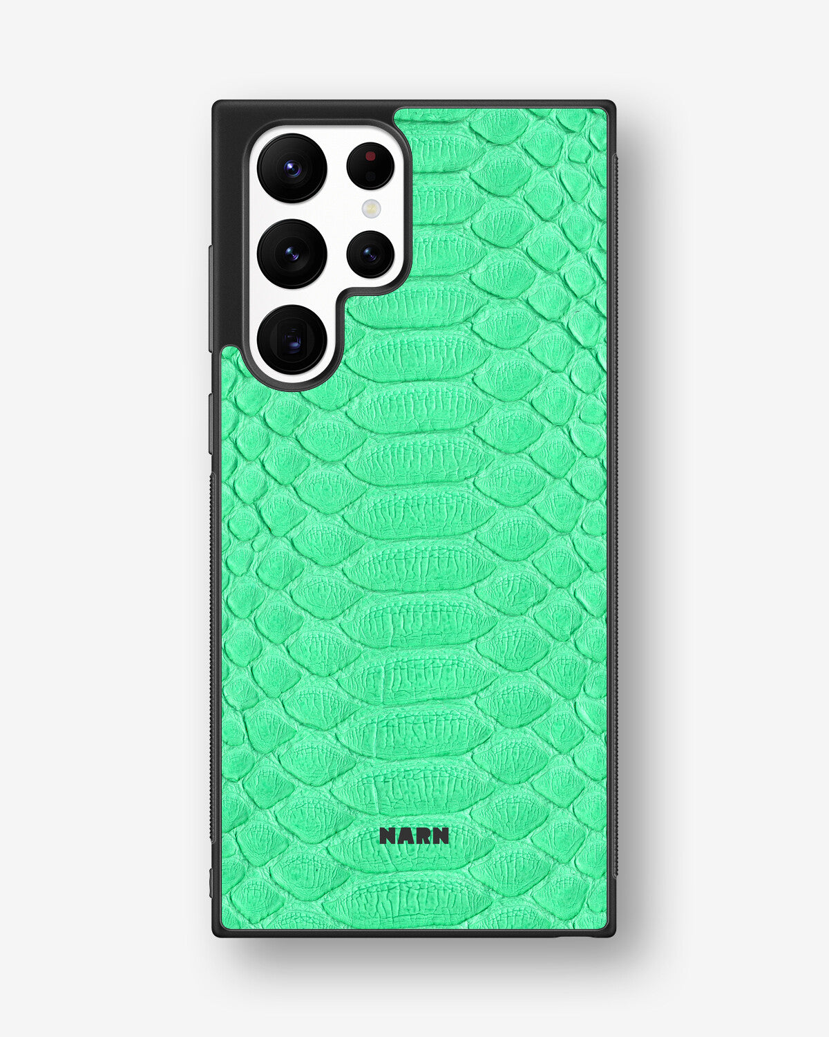 Samsung Galaxy S22 Ultra Hard Case – Turquoise Snake - View 1