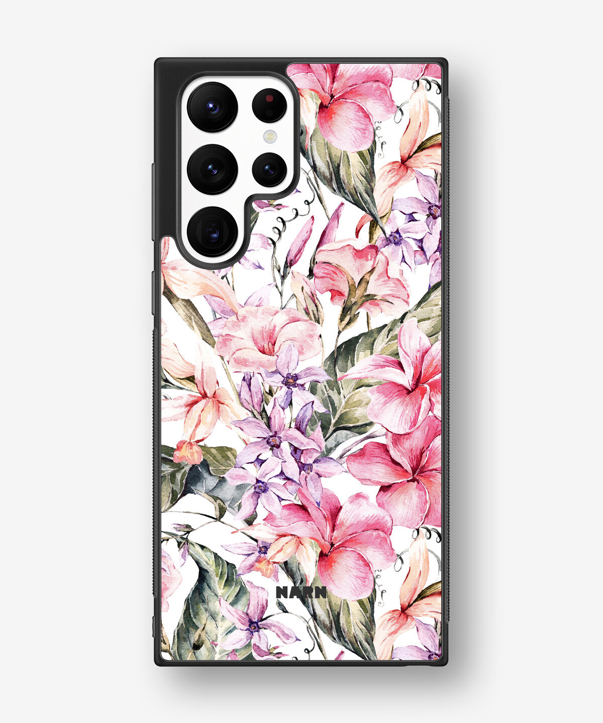 Samsung Galaxy S22 Ultra Hard Case – Watercolor Flowers - View 1