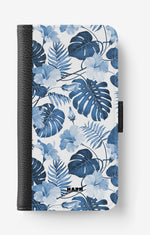 Samsung Galaxy S22 Ultra Wallet Case - Blue Tropics - View 1