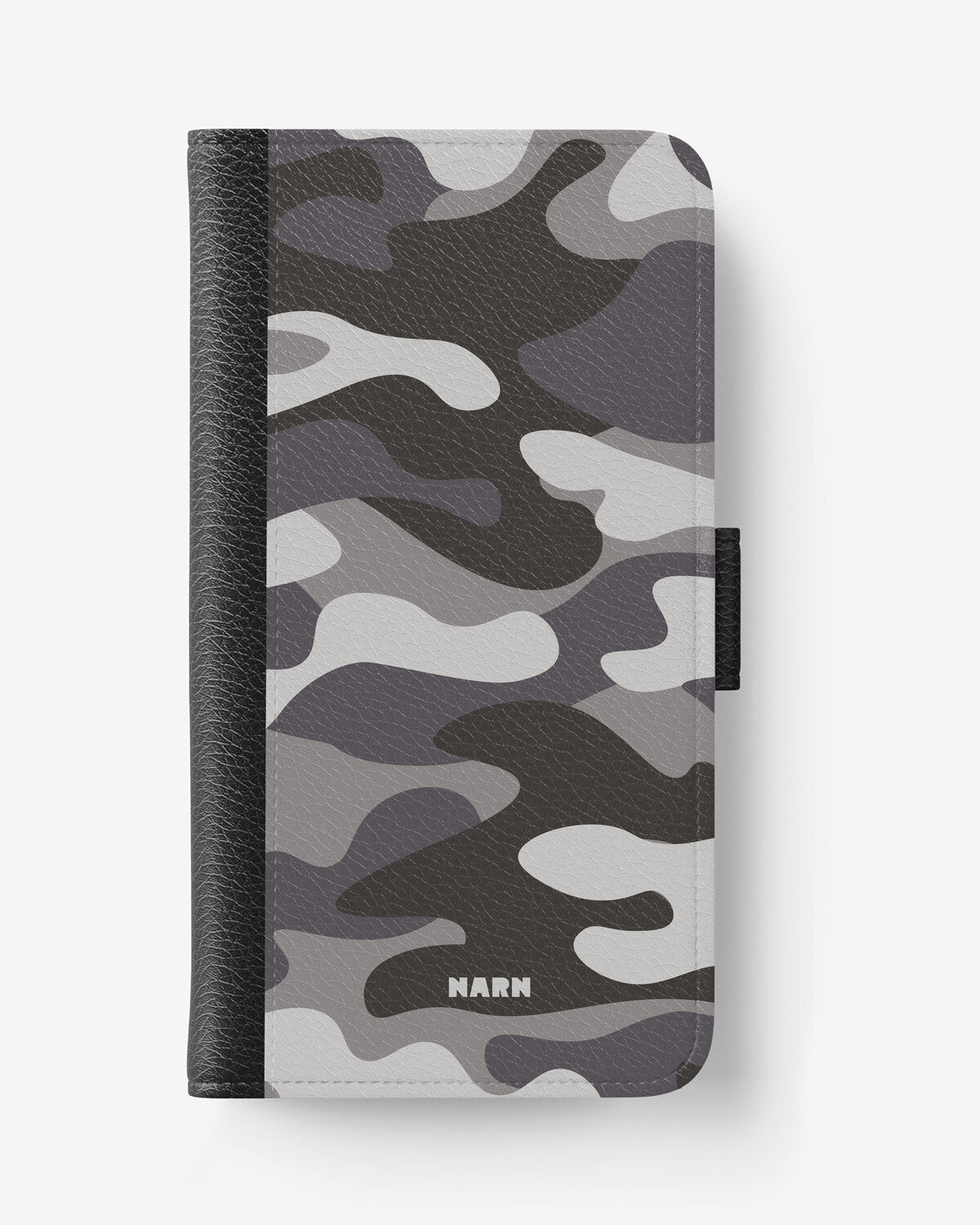 Samsung Galaxy S22 Ultra Wallet Case - Grey Camo - View 1
