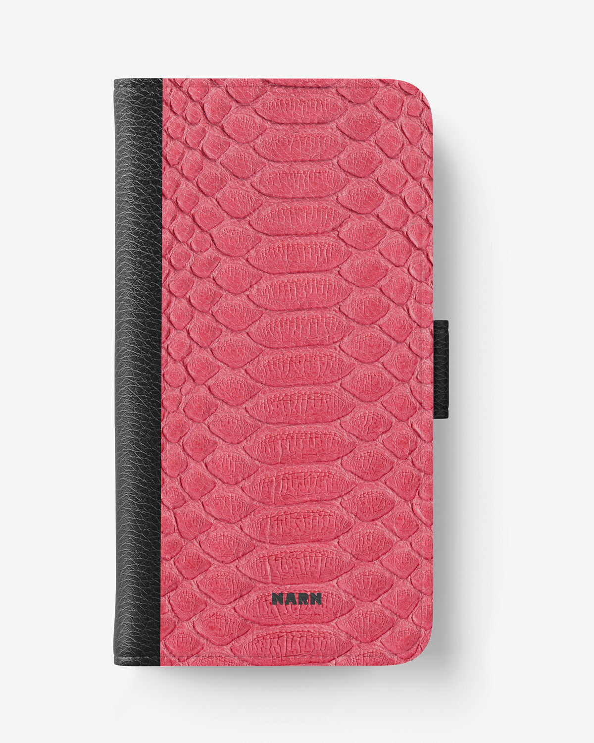 Samsung Galaxy S22 Wallet Case - Pink Snake - View 1