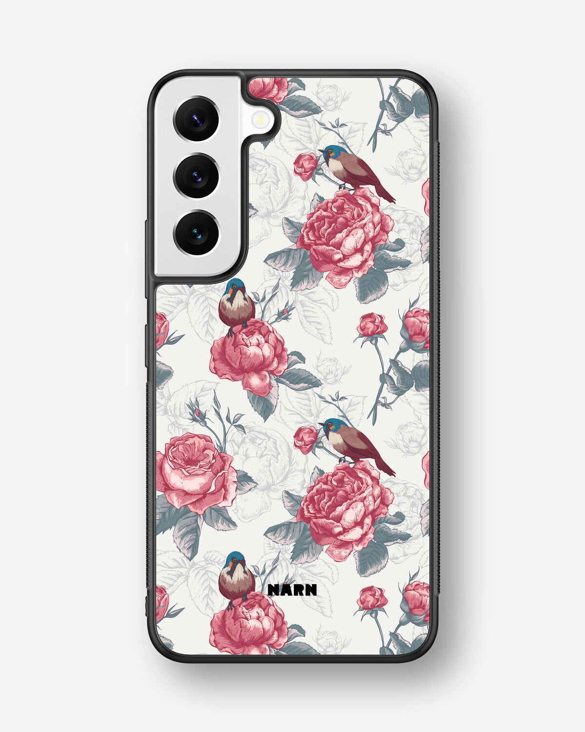 Samsung Galaxy S23 5G Hard Case – Birds Among Roses - View 1