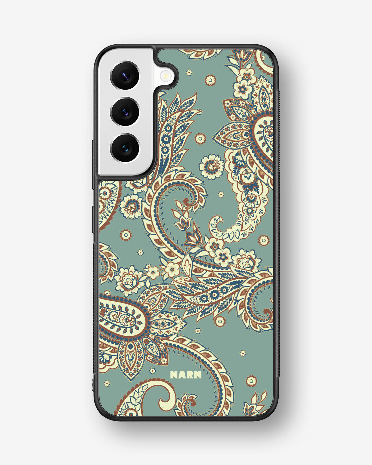 Samsung Galaxy S23 5G Hard Case – Paisley Green - View 1