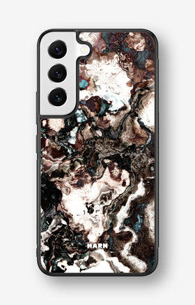 Samsung Galaxy S23 Plus Hard Case – Marble Brown - View 1