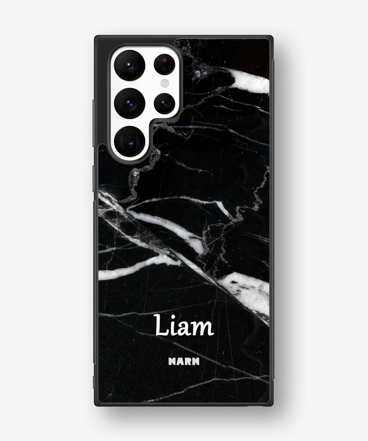 Samsung Galaxy S23 Ultra Hard Case – Custom - Black Marble - View 1