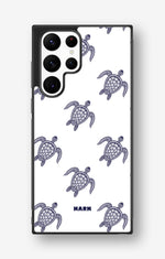 Samsung Galaxy S23 Ultra Hard Case – Blue Turtles - View 1