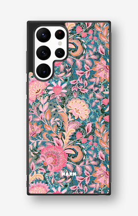 Samsung Galaxy S23 Ultra Hard Case – Fantasy Flowers - View 1