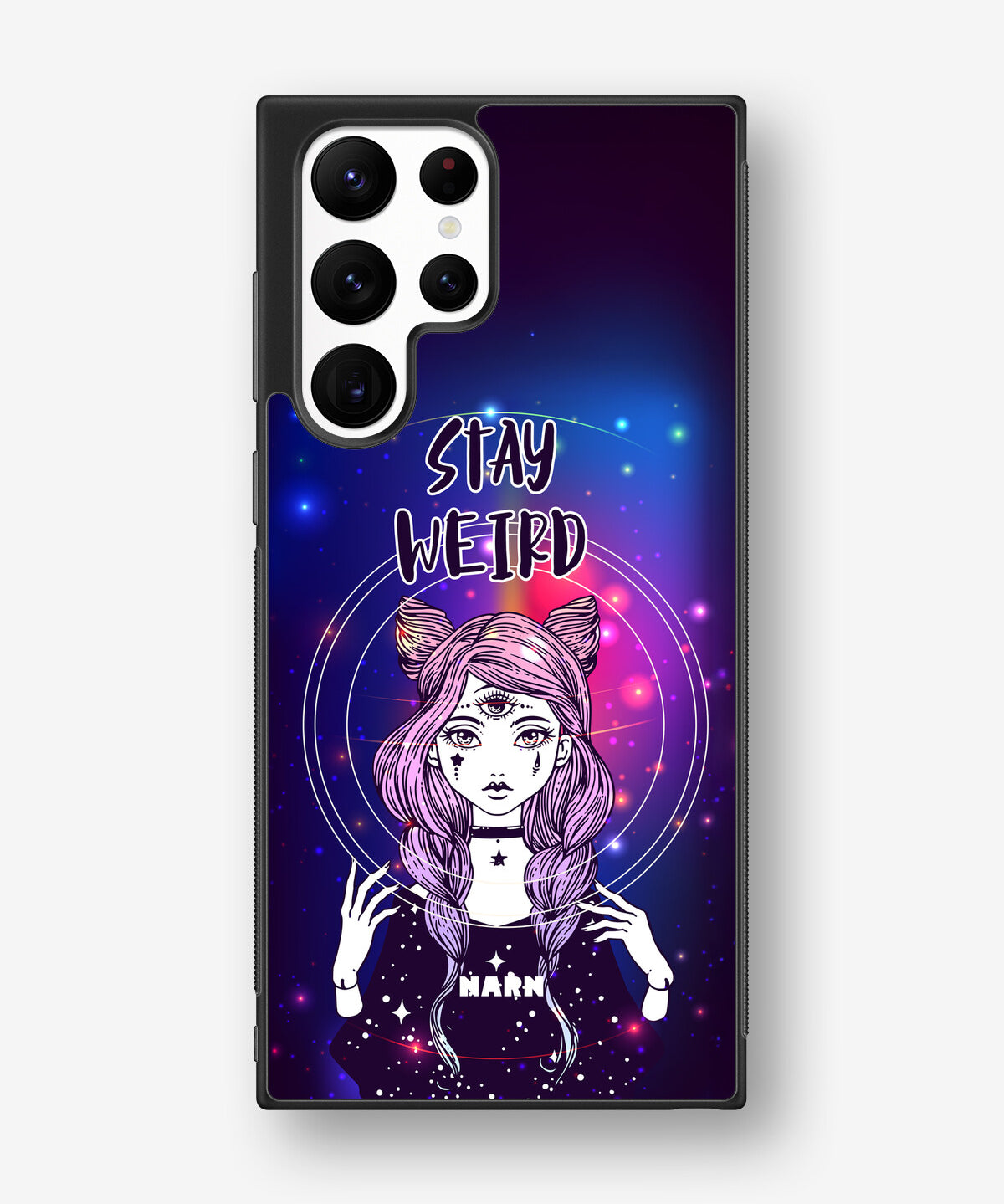 Samsung Galaxy S23 Ultra Hard Case – Galactic Weird - View 1