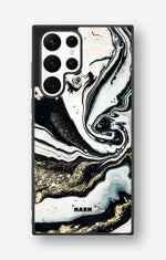 Samsung Galaxy S23 Ultra Hard Case – Golden Swirl - View 1