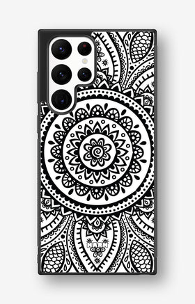 Samsung Galaxy S23 Ultra Hard Case – Henna Mandala - View 1
