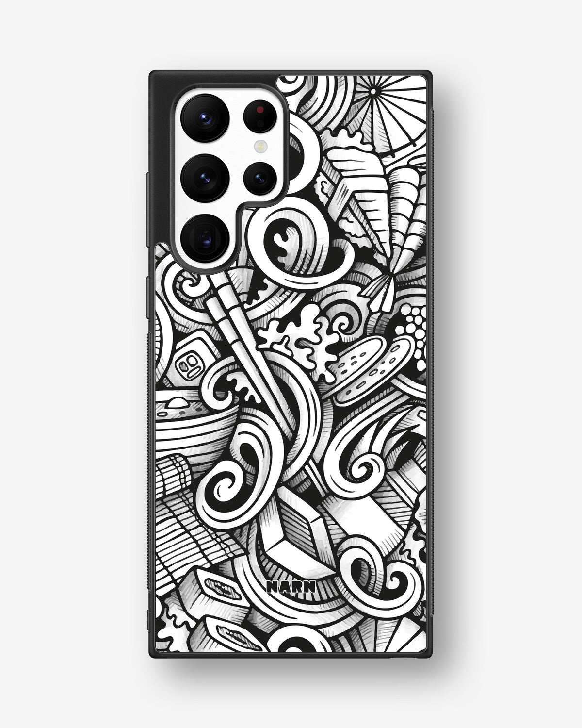 Samsung Galaxy S23 Ultra Hard Case – Japanese Pattern - View 1