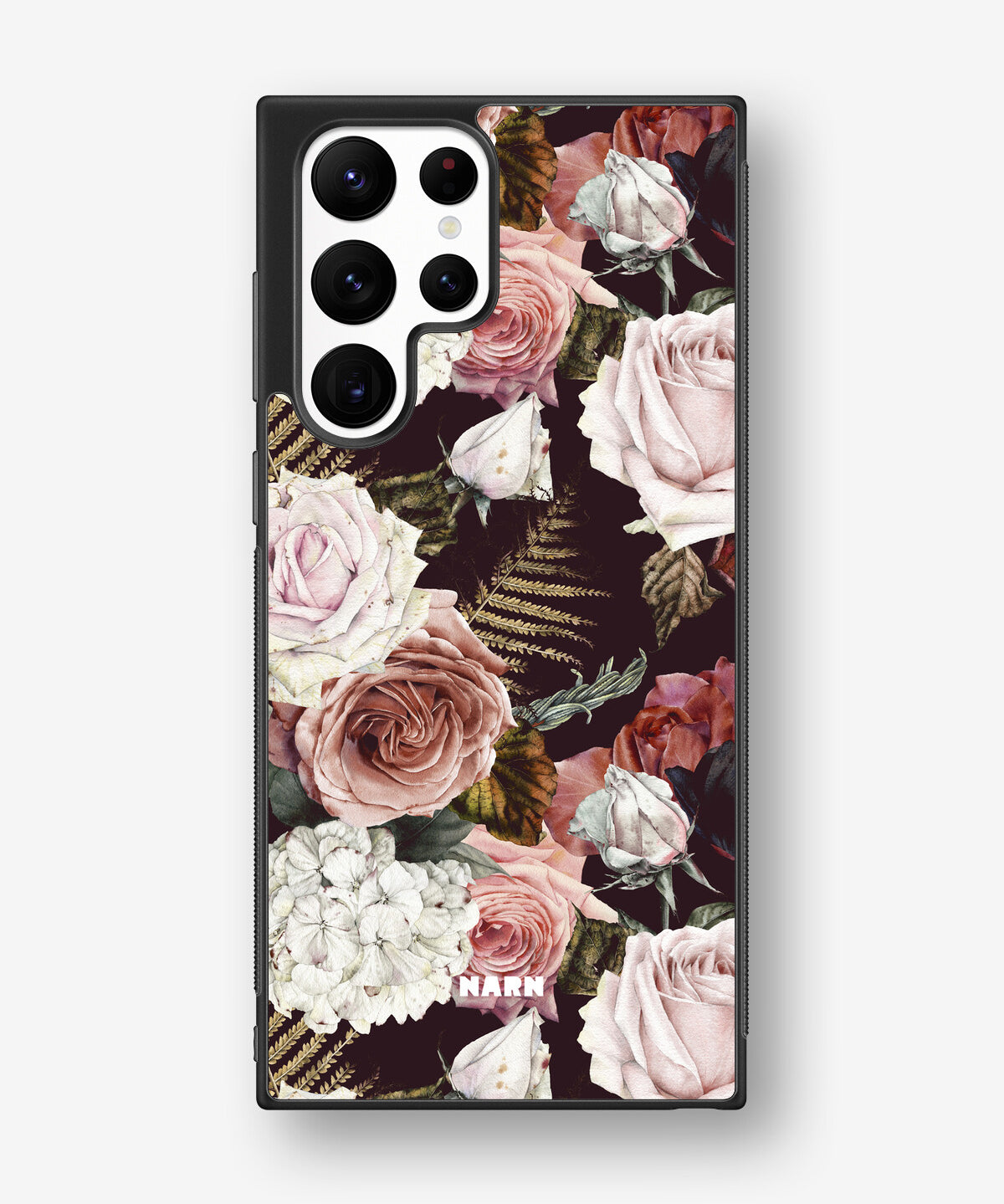 Samsung Galaxy S23 Ultra Hard Case – Midnight Roses - View 1