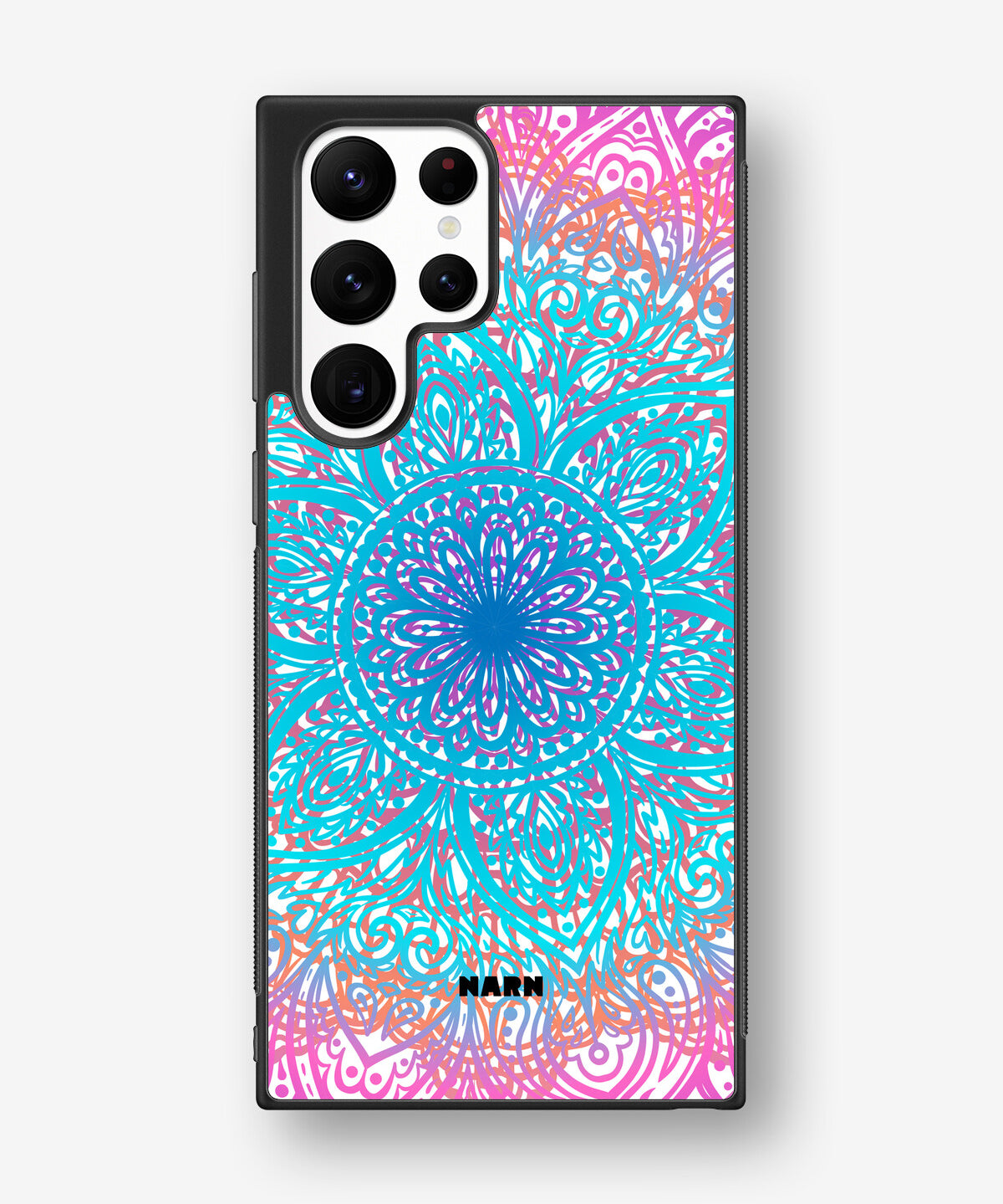 Samsung Galaxy S23 Ultra Hard Case – Pastel Mandala - View 1