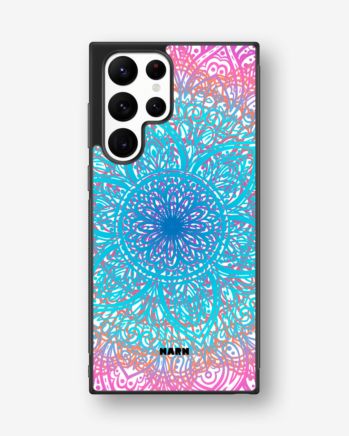 Samsung Galaxy S23 Ultra Hard Case – Pastel Mandala - View 1