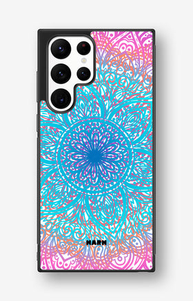 Samsung Galaxy S23 Ultra Hard Case – Pastel Mandala - View 1
