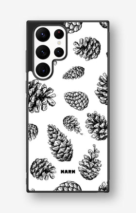 Samsung Galaxy S23 Ultra Hard Case – Pine Cones - View 1
