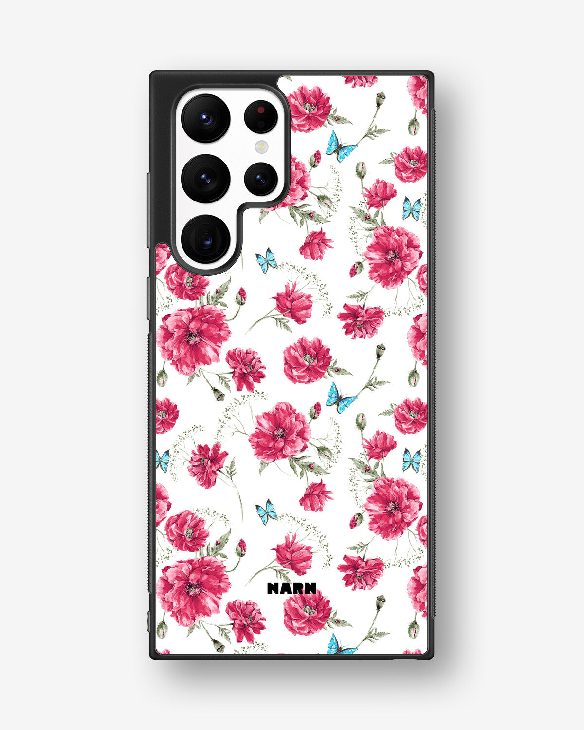 Samsung Galaxy S23 Ultra Hard Case – Poppies in Bloom - View 1