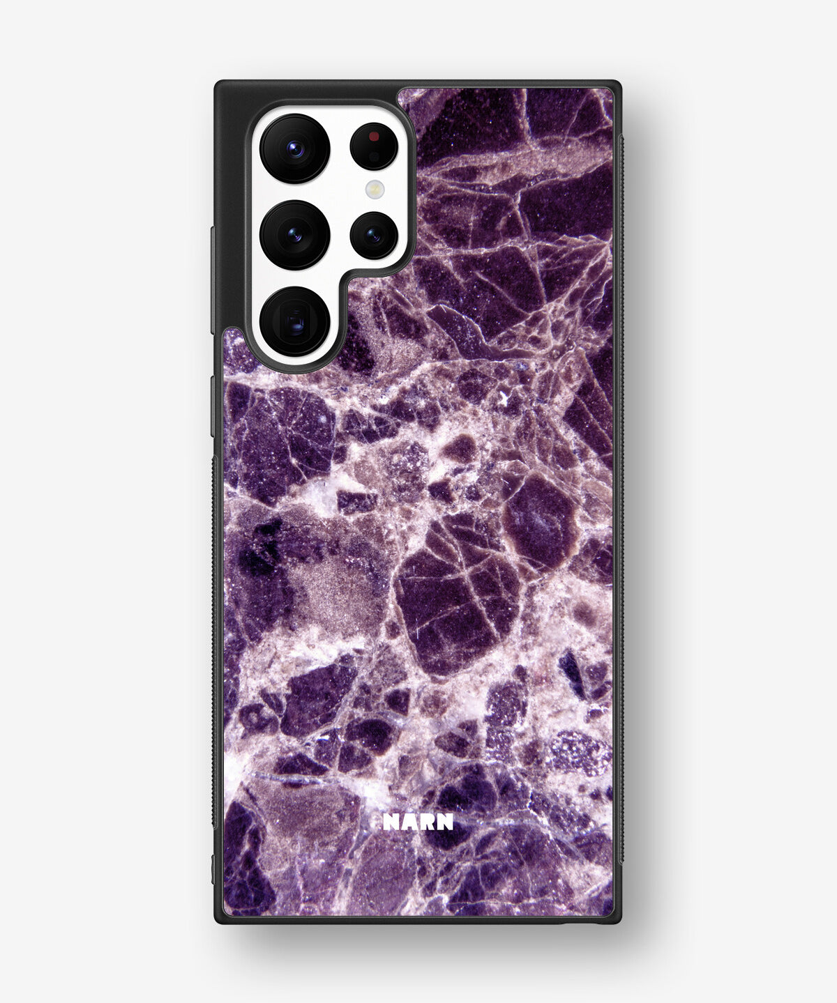 Samsung Galaxy S23 Ultra Hard Case – Purple Marble - View 1