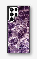 Samsung Galaxy S23 Ultra Hard Case – Purple Marble - View 1
