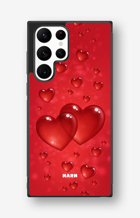Samsung Galaxy S23 Ultra Hard Case – Red Romance - View 1