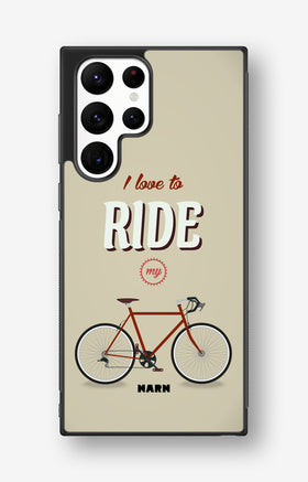 Samsung Galaxy S23 Ultra Hard Case – Ride My Bicycle - View 1