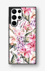Samsung Galaxy S23 Ultra Hard Case – Watercolor Flowers - View 1