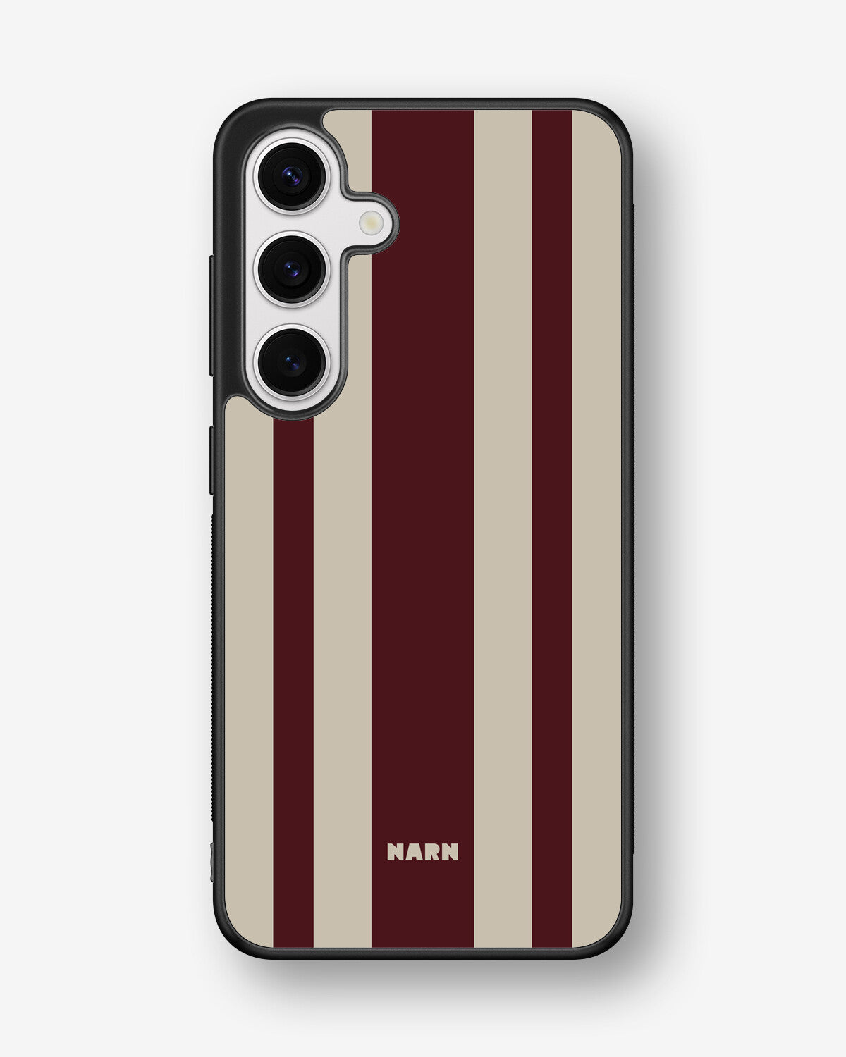Samsung Galaxy S24 5G Hard Case – Bordeaux Stripe - View 1