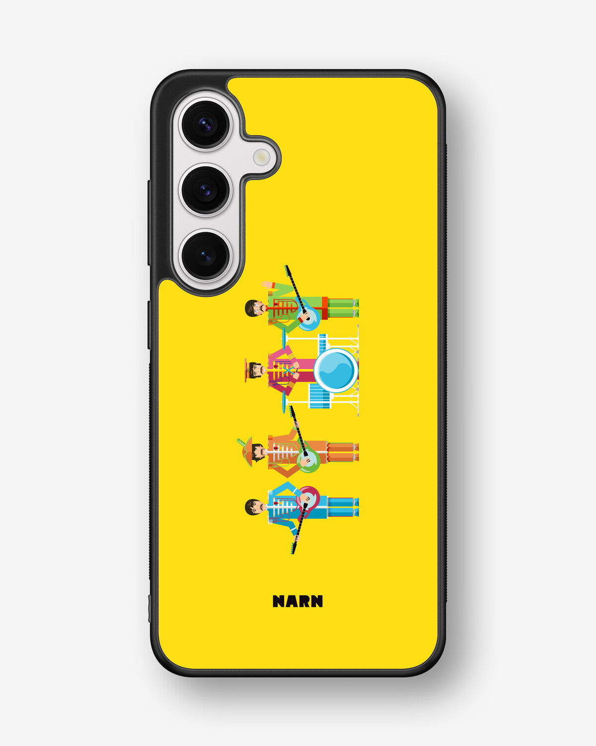 Samsung Galaxy S24 5G Hard Case – Beatles Yellow - View 1