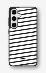 Samsung Galaxy S24 5G Hard Case – Black Stripes - View 1