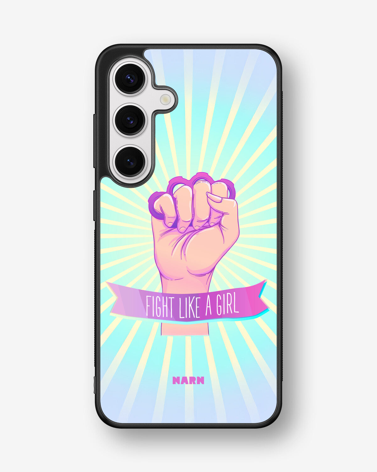 Samsung Galaxy S24 5G Hard Case – Fight Like A Girl - View 1