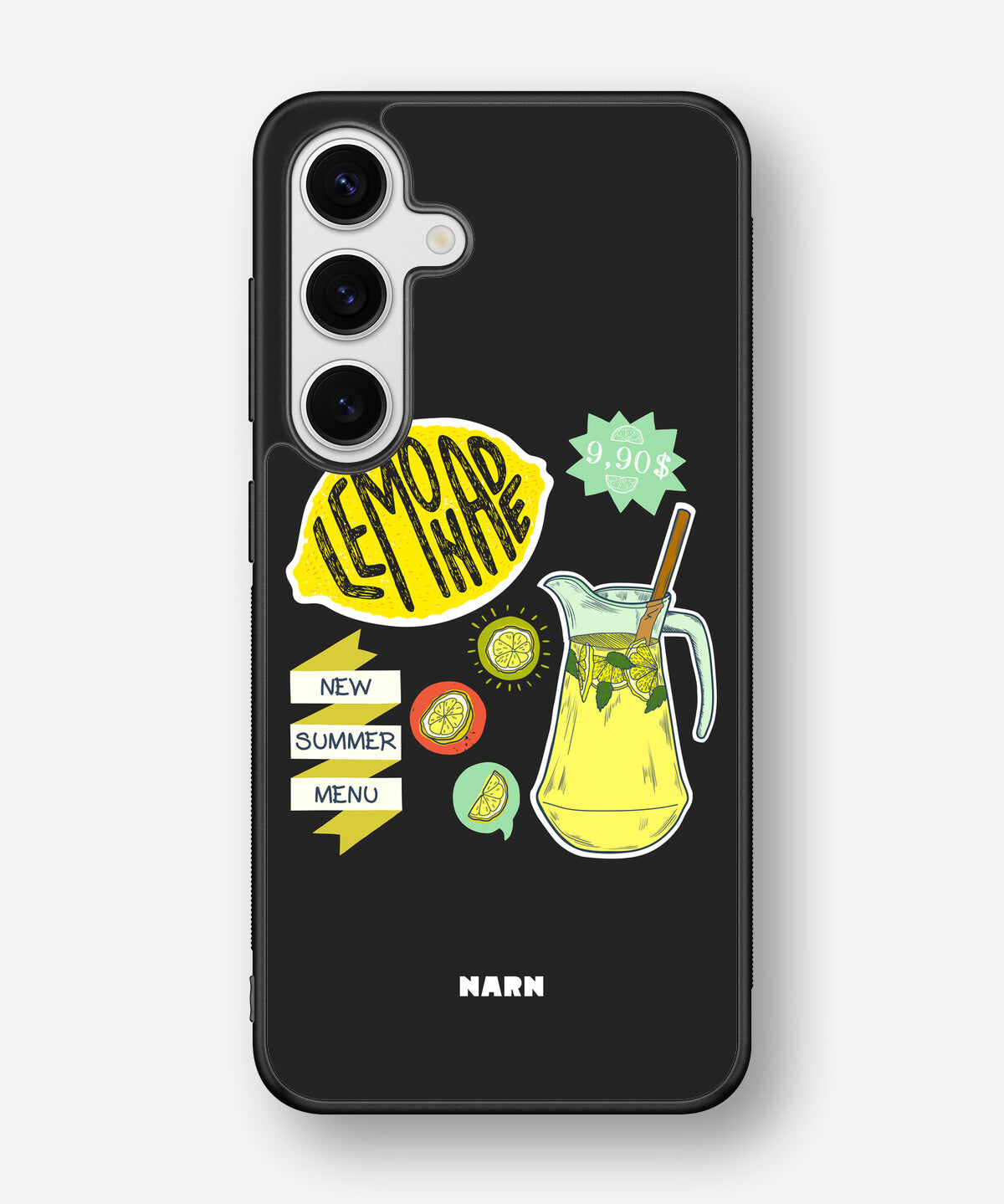 Samsung Galaxy S24 5G Hard Case – Lemon Summer - View 1