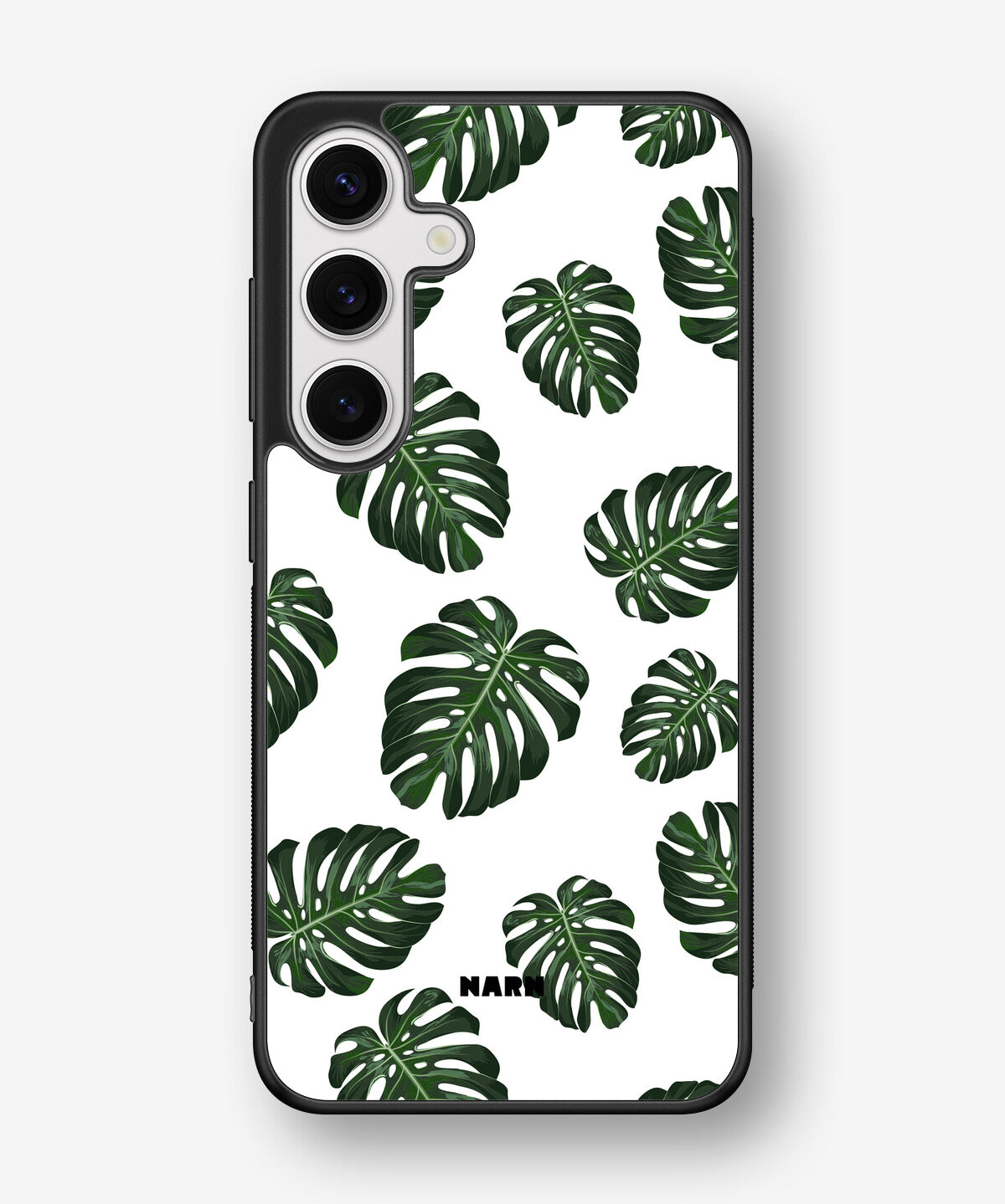 Samsung Galaxy S24 5G Hard Case – Monstera Pattern - View 1