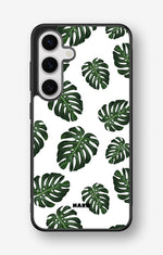 Samsung Galaxy S24 5G Hard Case – Monstera Pattern - View 1